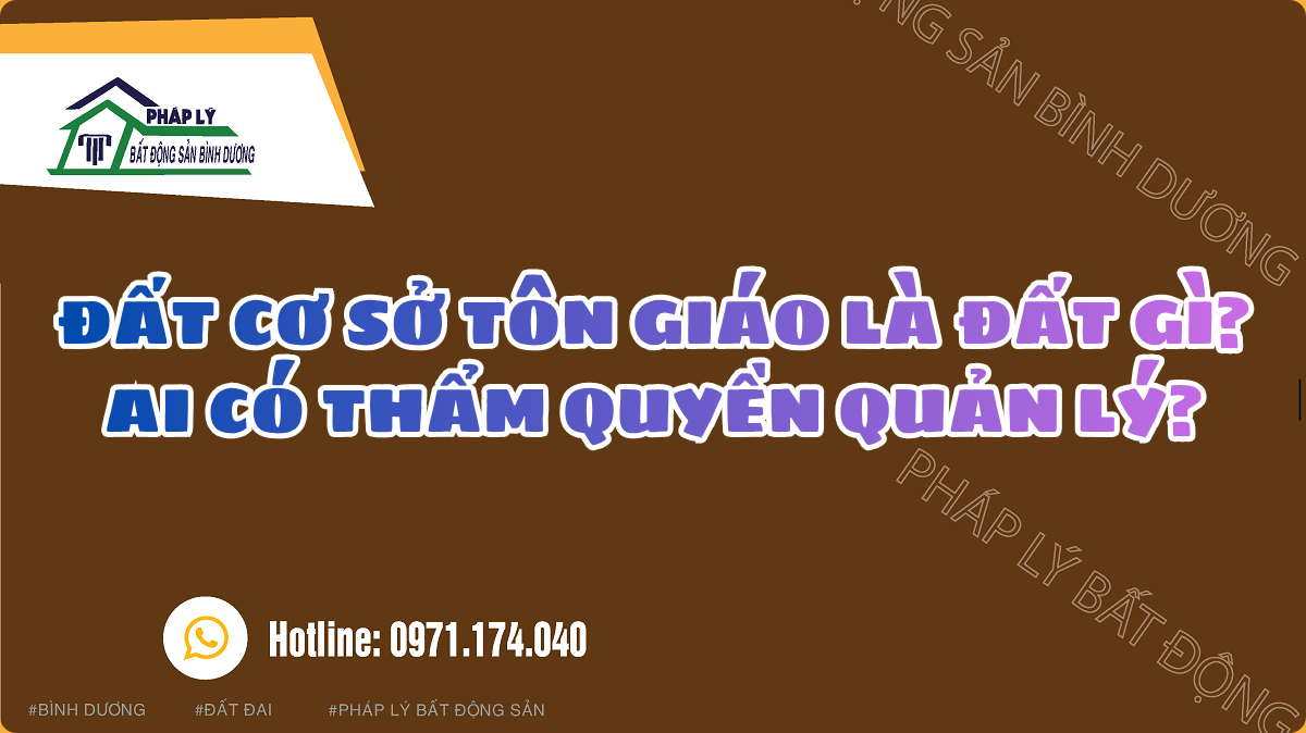 ĐẤT CƠ SỞ TÔN GIÁO