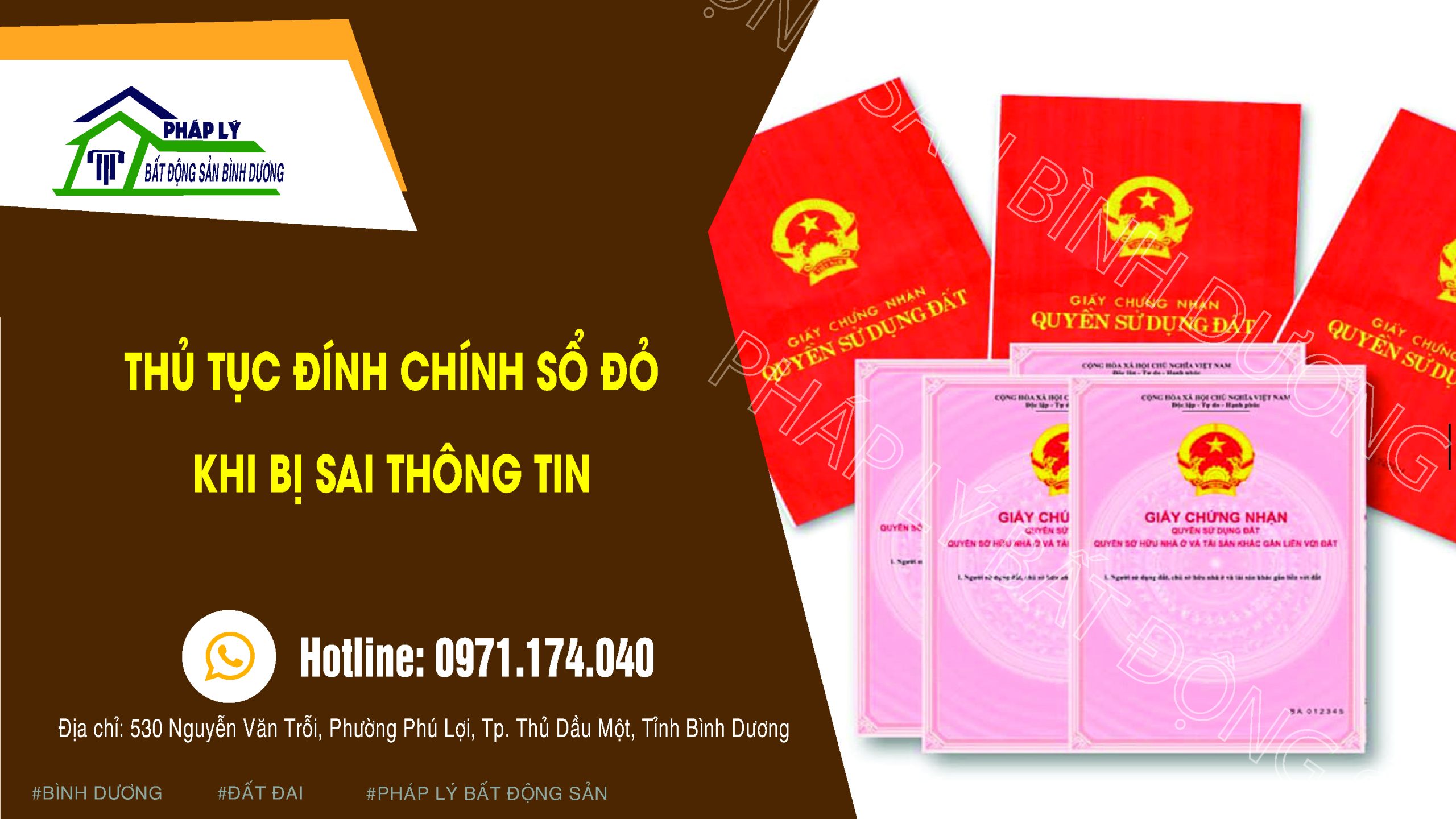 Thủ tục đính chính sổ đỏ khi bị sai thông tin 2024