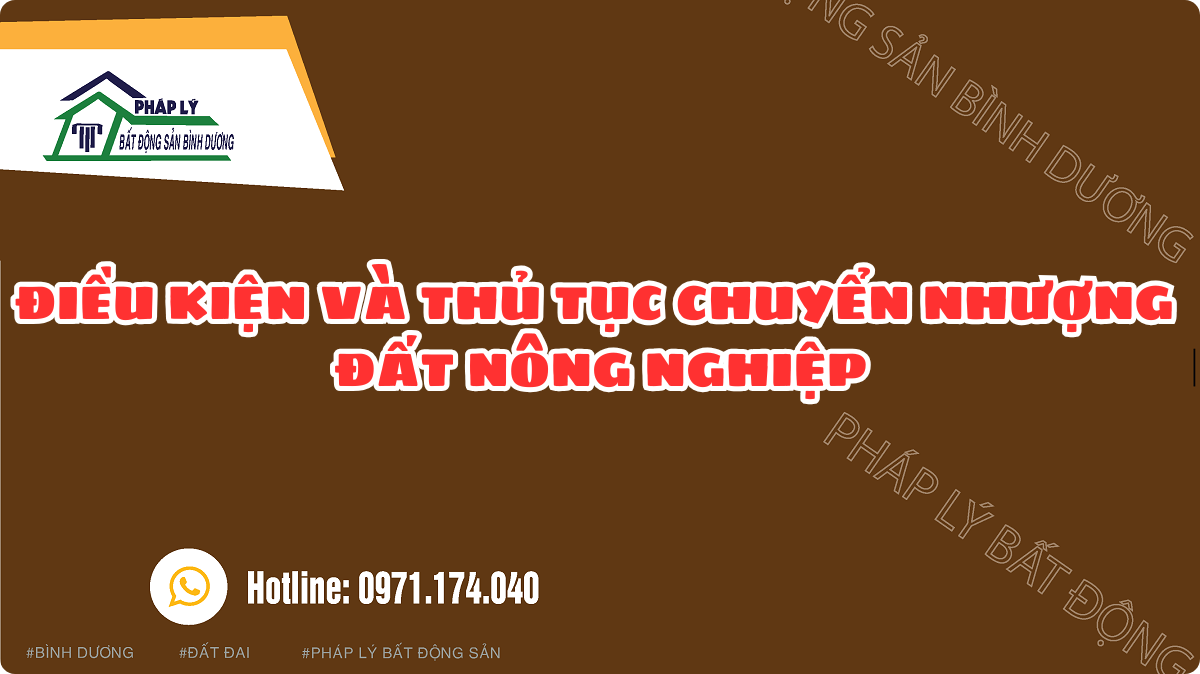 Chuyển nhượng đất nông nghiệp